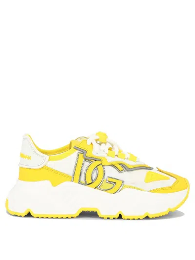 Dolce & Gabbana "daymaster" Sneakers In Yellow