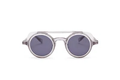 Factory 900 Eyeglasses In White, Grey Crystal