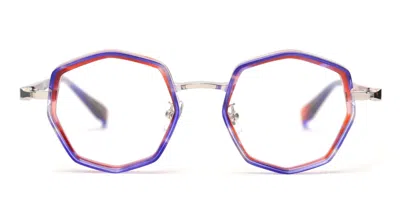 Factory 900 Eyeglasses In Multi-color - Silver, Red, Purple