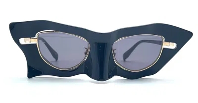 Factory 900 Sunglasses In Black, Gold