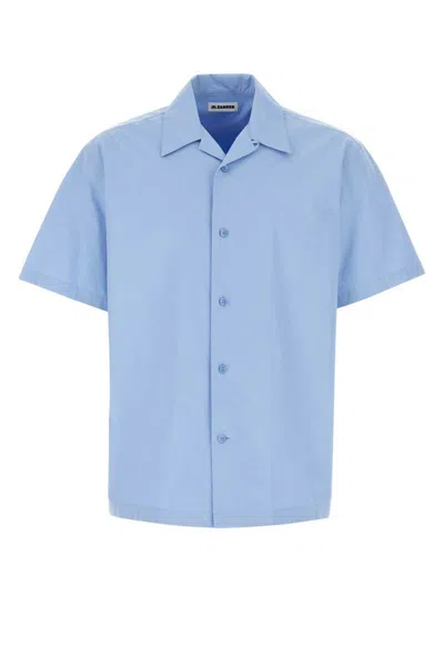 Jil Sander Shirts In Blue