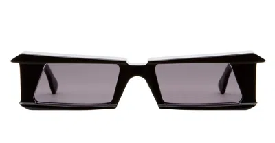 Kuboraum Sunglasses In Black Shine