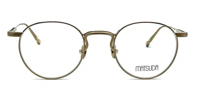 Matsuda Eyeglasses In Gold