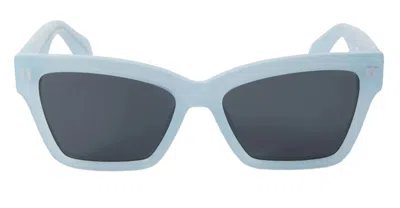 Off-white Cincinnati Acetate Sunglasses In Light Blue