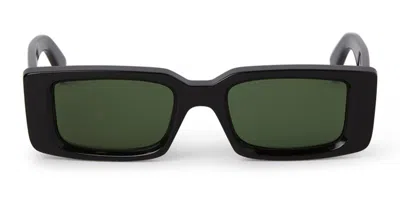 Off-white Arthur - Black / Green Sunglasses