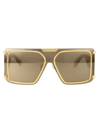 Philipp Plein Sunglasses In 400g Gold
