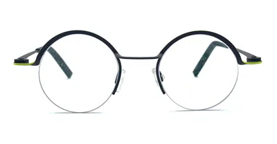 Theo Eyewear Eyeglasses In Brown, Yellow