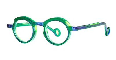 Theo Eyewear Eyeglasses In Blue