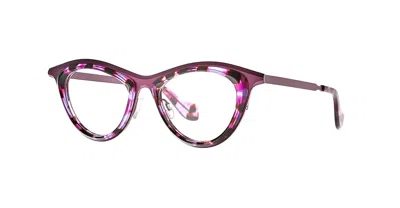 Theo Eyewear Eyeglasses In Purple