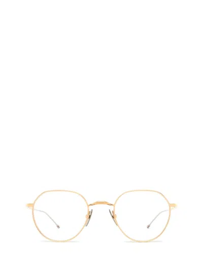 Thom Browne Eyeglasses In White Gold