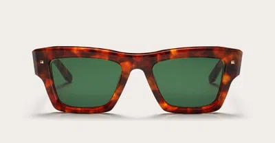 Valentino Sunglasses In Tortoise