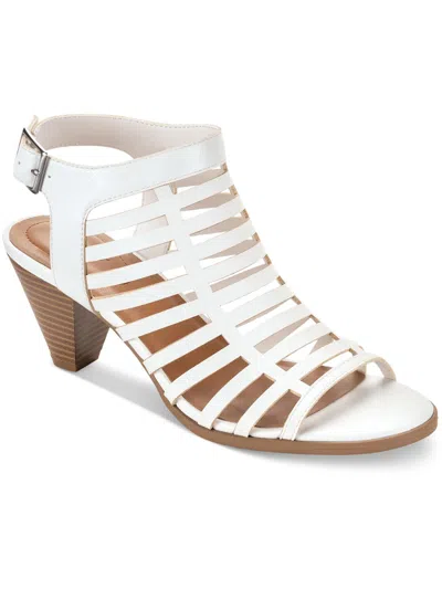 Style & Co Haileyy Womens Strappy Man Made Block Heel In Multi
