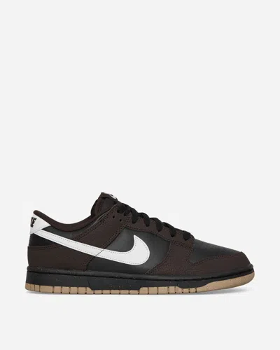Nike Wmns Dunk Low Next Nature Sneakers Black / Velvet Brown In Multicolor