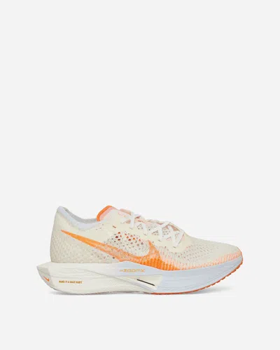 Nike Wmns Zoomx Vaporfly Next% 3 Sneakers Coconut Milk / Bright Mandarin In Multicolor