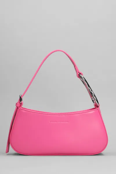 Chiara Ferragni Logo-debossed Shoulder Bag In Rose-pink