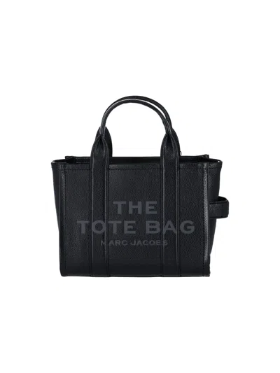 Marc Jacobs Black 'the Leather Small Tote Bag' Tote