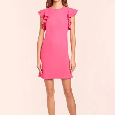 Amanda Uprichard Fiori Dress In Cerise In Pink