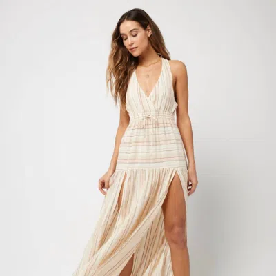 L*space Emma Dress Coverup In Sunsoaked Stripe In White