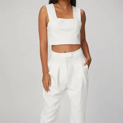 In The Mood For Love Blane Pant In White