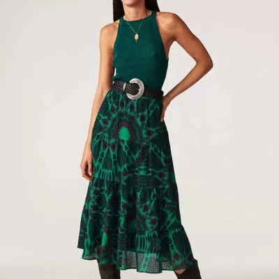 Ba&sh Claren Skirt In Green