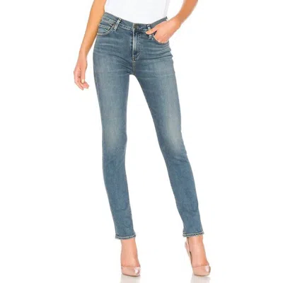 Citizens Of Humanity Harlow High Rise Slim Straight Jean In Witness In Blue