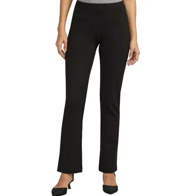 Jag Mid Rise Pull-on Boot Cut Pants In Black