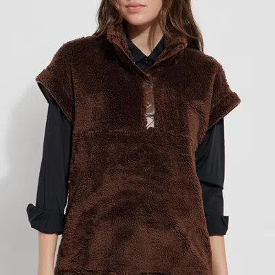 Lyssé Women's Nola Sleeveless Sweatshirt In Brown