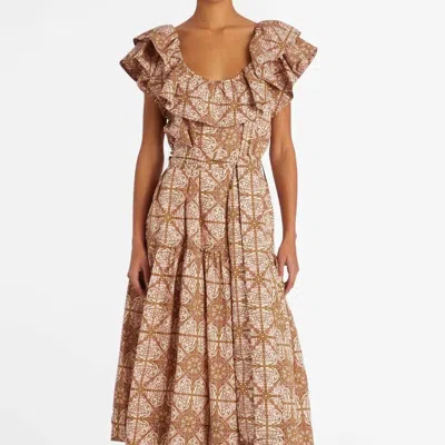 Marie Oliver Winslow Dress In Brown