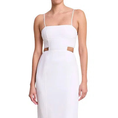 A.l.c . Dalton Midi Dress In White