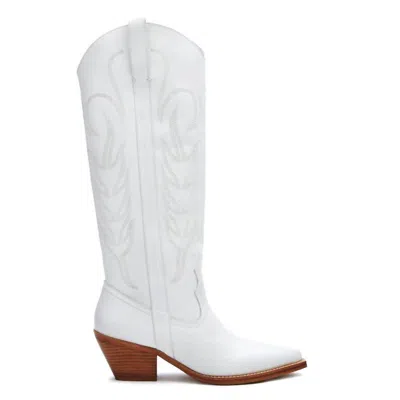 Matisse Allegra Western Boots In White