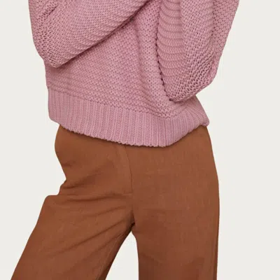 Bec & Bridge Elsa Knit Jumper Sweater In Blush In Pink