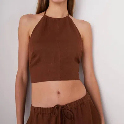 Rails Kyra Top In Cacao In Brown