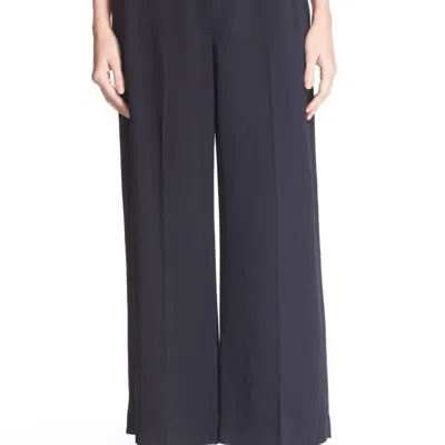 A.l.c Women's Emily Gaucho Mid-rise Belted Pants In Navy In Blue