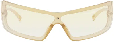 Le Specs Gold 'the Bodyguard' Sunglasses In Lsp2452349
