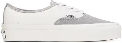 Vans Off-white & Gray Authentic Reissue 44 Sneakers In Lx Drizzle