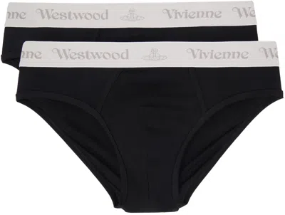 Vivienne Westwood Two-pack Black Briefs