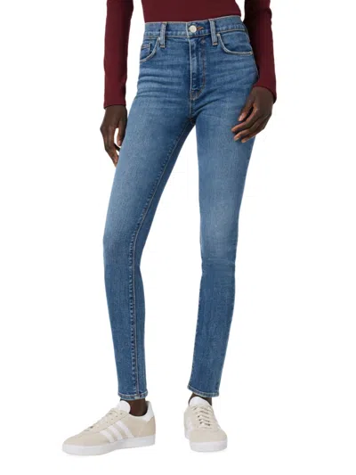 Hudson Barbara High-rise Super Skinny Ankle Jean In Blue