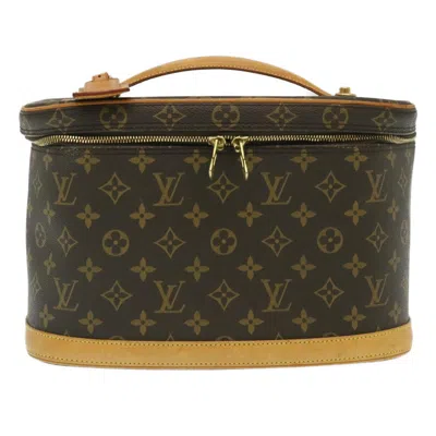 Pre-owned Louis Vuitton Vanity Brown Canvas Shoulder Bag ()