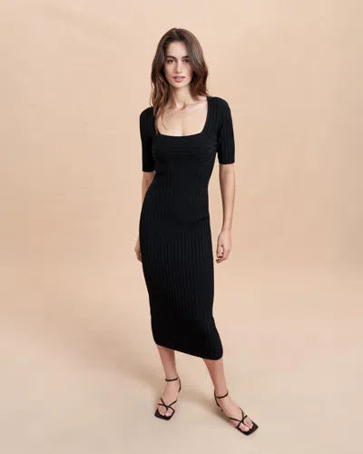 La Ligne Desiree Dress In Black