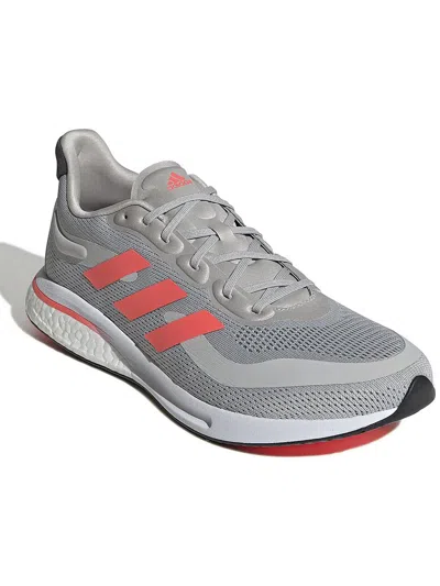 Adidas Originals Supernova Mens Fitness Workout Running & Training Shoes In Gray