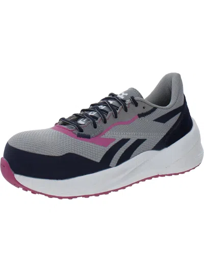 Reebok Floatride Energy Womens Leather Trim Composite Toe Work & Safety Shoes In Multi