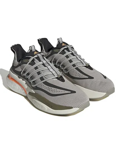 Adidas Originals Alphaboost V1 Mens Mesh Gym Running & Training Shoes In Multi