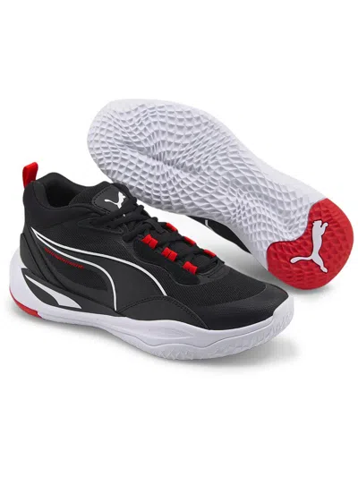 Puma Playmaker Pro Mens Knit Gym Running & Training Shoes In Multi