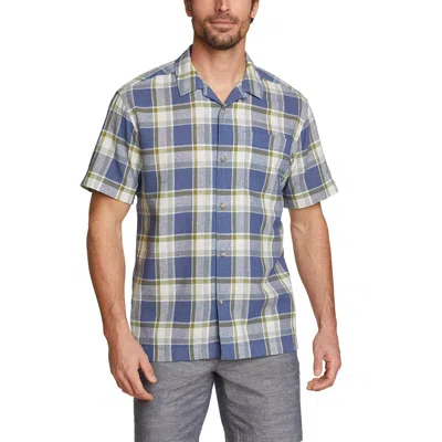 Eddie Bauer Men's Sandshore Linen-blend Shirt In Multi