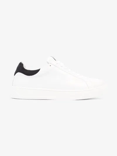 Lanvin Sneakers Leather In White