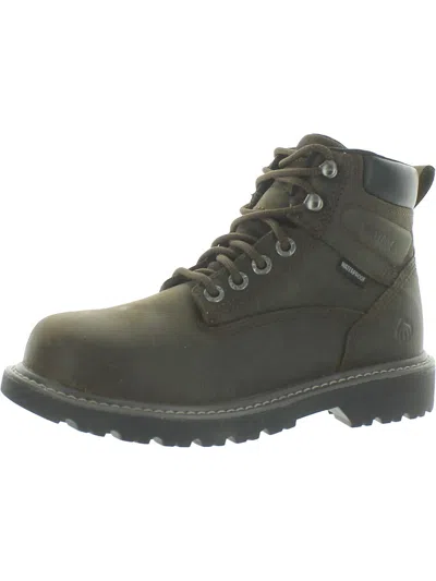 Wolverine Womens Leather Work & Safety Boots In Brown