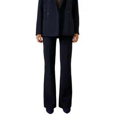 Oscar The Collection Laure Trousers In Navy In Blue