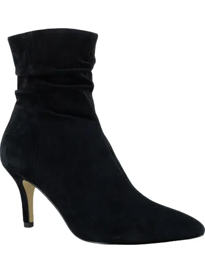 Bella Vita Danielle Womens Dressy Heels Ankle Boots In Black
