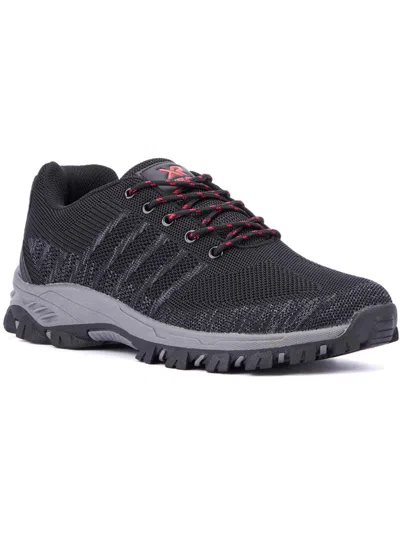 X-ray Mens Bret Knit Running & Training Shoes In Black