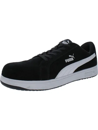 Puma Iconic Low Mens Suede Composite Toe Work & Safety Shoes In Multi